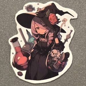 Witchy Alchemist Anime Magnet 🧪 Custom-Made